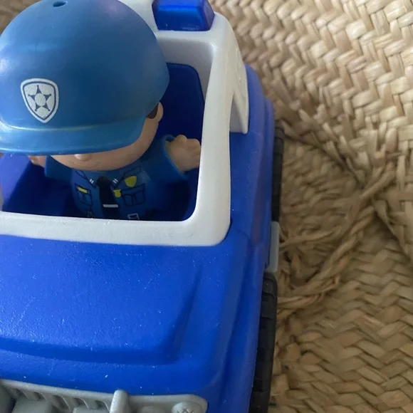 Blue Police Toy Car - Picture 3 of 7